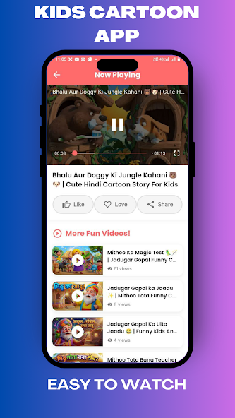 Kids App Categories - Stories, Rhymes, Learning